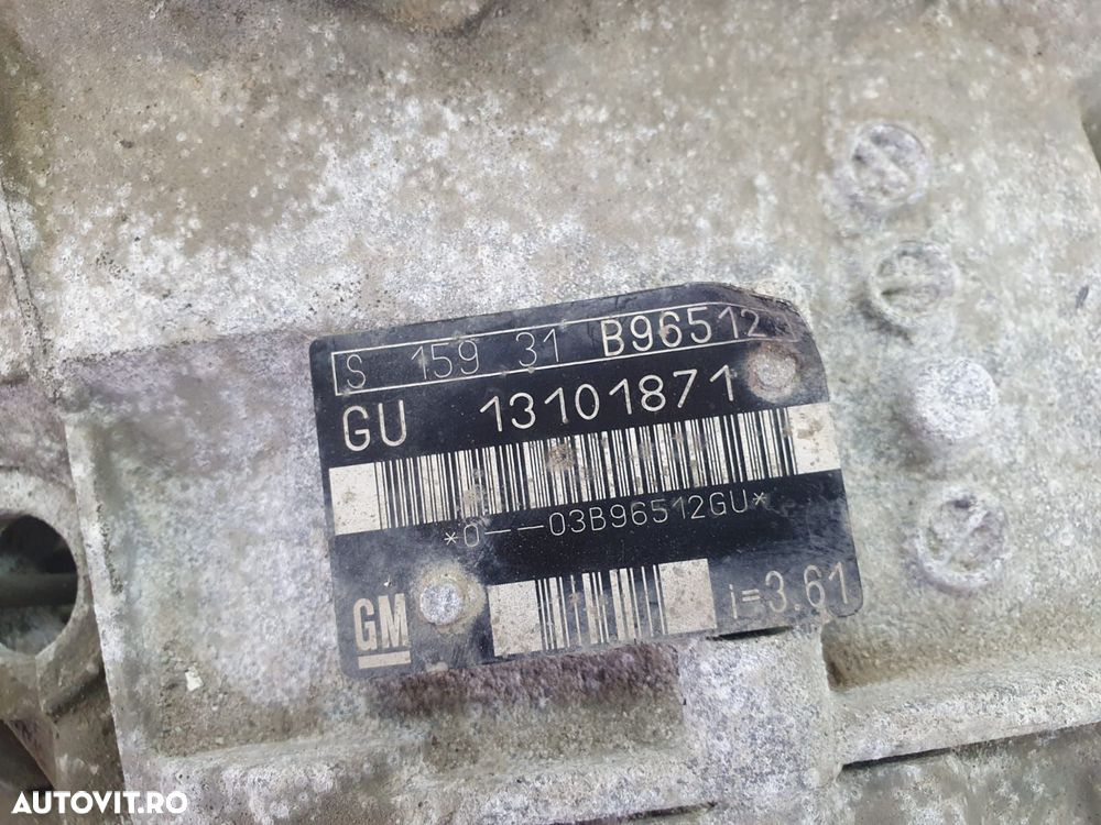 Cutie viteze manuala 5 trepte 13101871 Opel Vectra C [2002 - 2005] 2. - 5