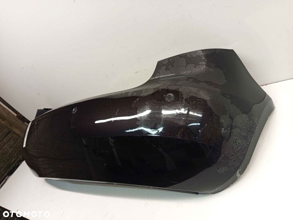 ^ ZDERZAK TYŁ TYLNY SKODA FABIA II 2 9910 CZARNY 5D 5 DRZWI HB PDC CZUJNIKI - 3