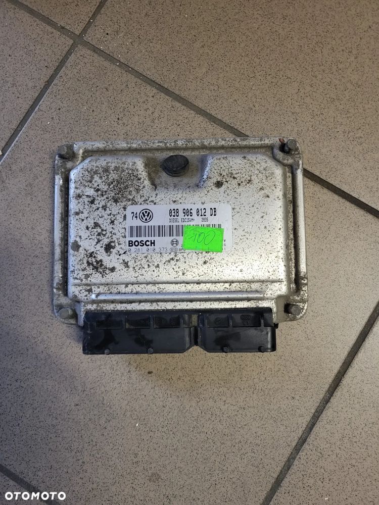 STEROWNIK KOMPUTER SILNIKA VOLKSWAGEN VW GOLF IV 1.9 TDI 038906012DB - 1