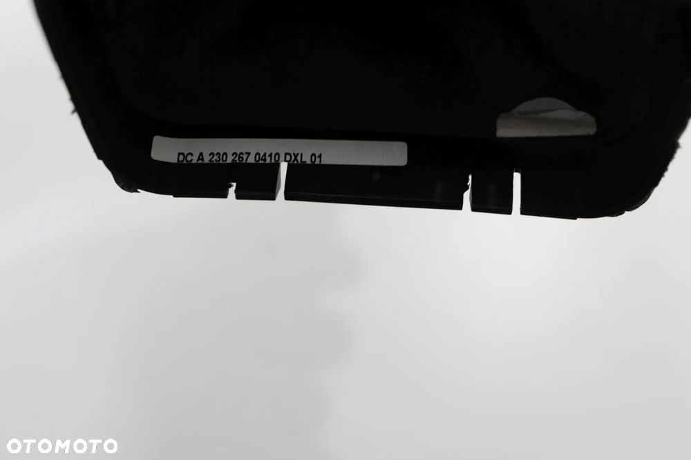 Gałka mieszek niebieski lewarek biegów OE Mercedes SL R230 W230 A2302670410 - 10