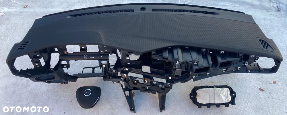 OPEL MOKKA II 2 DESKA KONSOLA KOKPIT PULPIT PÓŁKA PARAPET AIRBAG PODUSZKI POWIETRZNE KIEROWCY PASAŻERA fotela w fotel kurtyna kurtyny PASY PAS naprawa regeneracja Raz2 !!! - 3