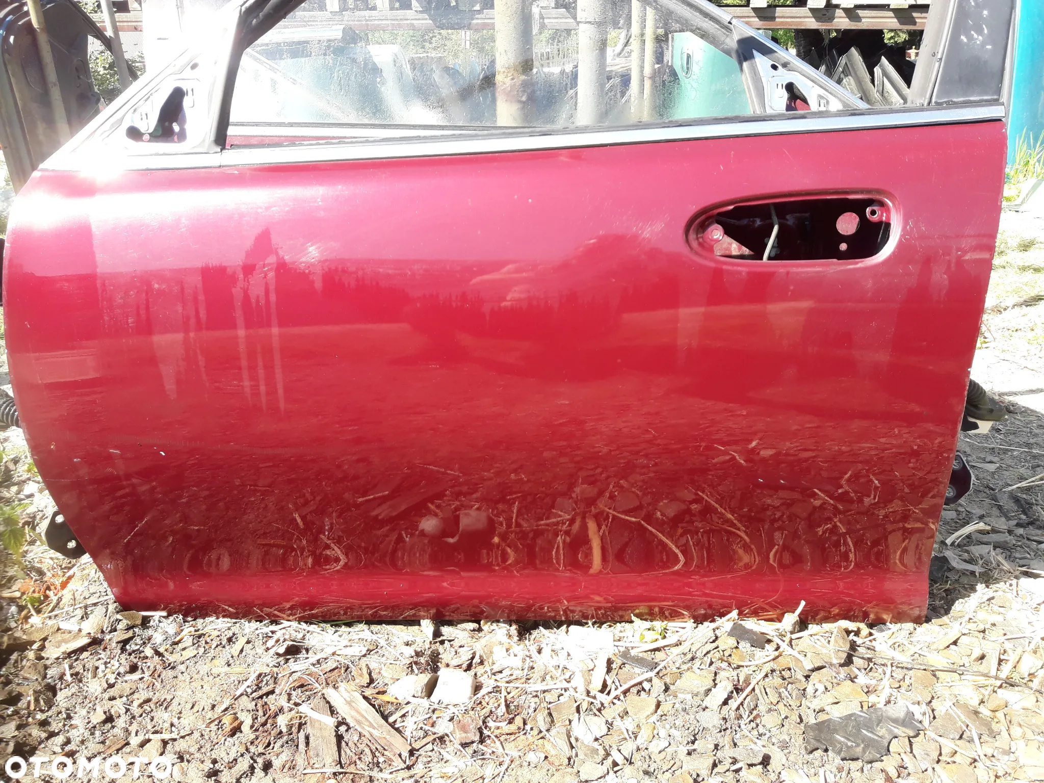 Mazda Xedos 6 92-98  Drzwi Lewe przednie szyba przód - 3