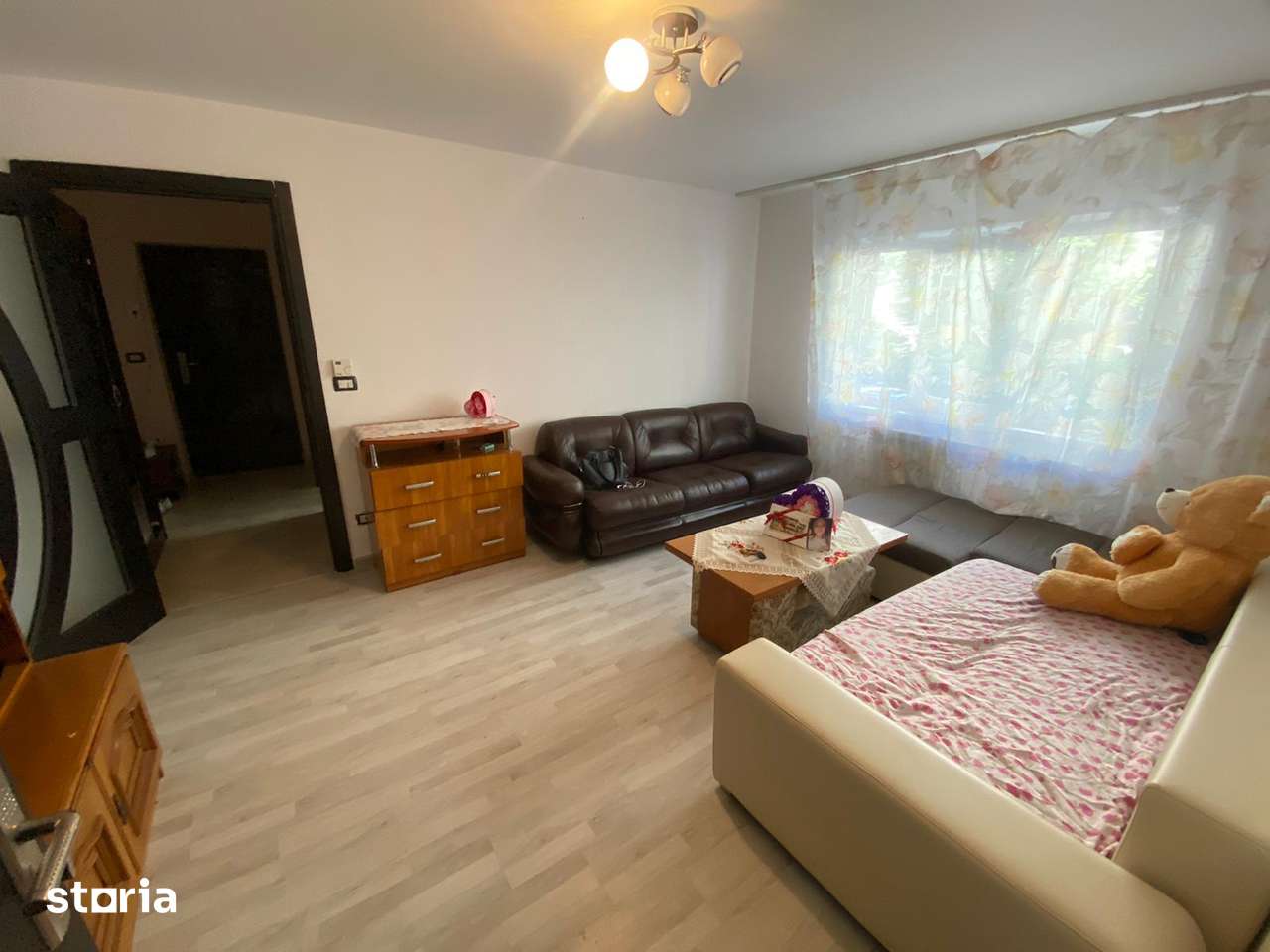 2 camere cu centrala proprie, mobilat si utilat la parter, Piata Sud — fotografia 3