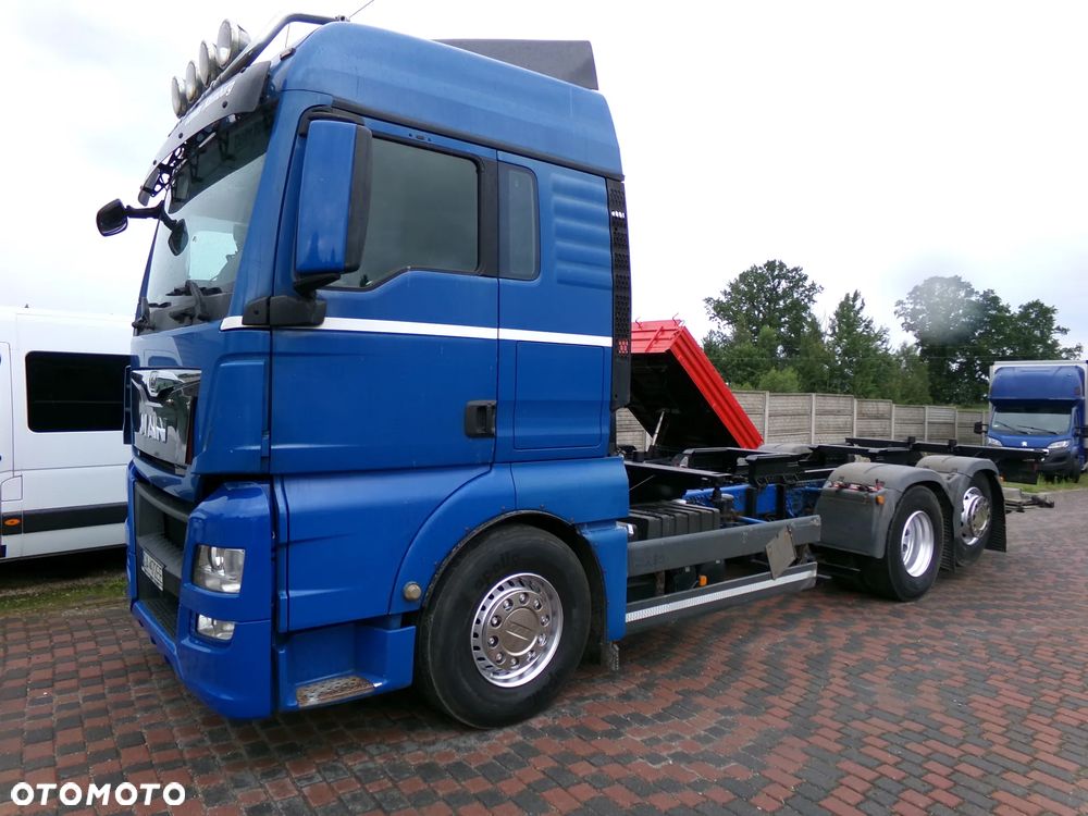 MAN 26 440 6x2 przewóz kontenerów e6 zadbany bdf - 1