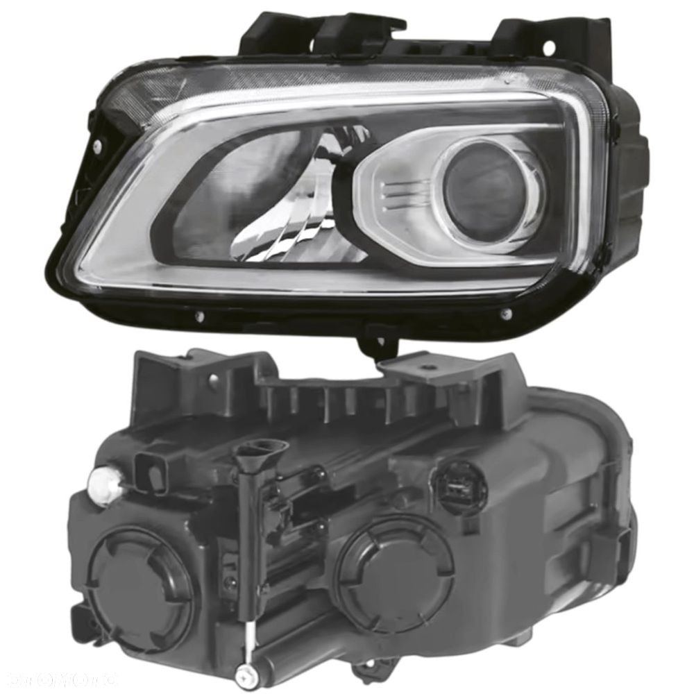 REFLEKTOR PRZEDNI LAMPA PRZÓD ZWYKŁA LEWA 92101-J9000 HYUNDAI KONA 2018- - 4
