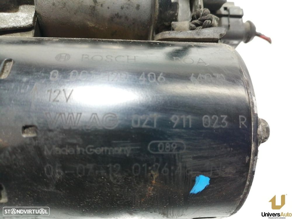 MOTOR ARRANQUE VOLKSWAGEN POLO 2005 -0001120406 - 1
