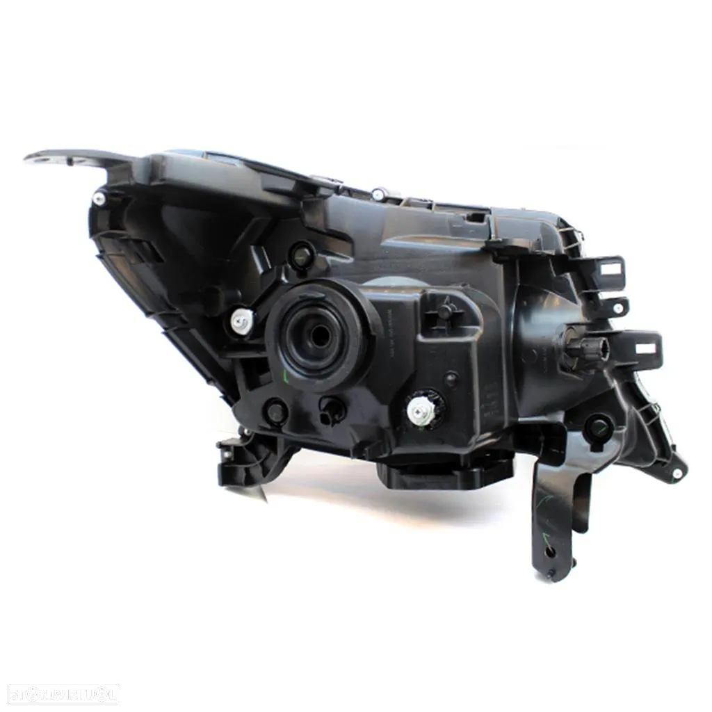 Faróis farol H4 da frente Nissan Navara NP300 D23 Anos 2014- - 3