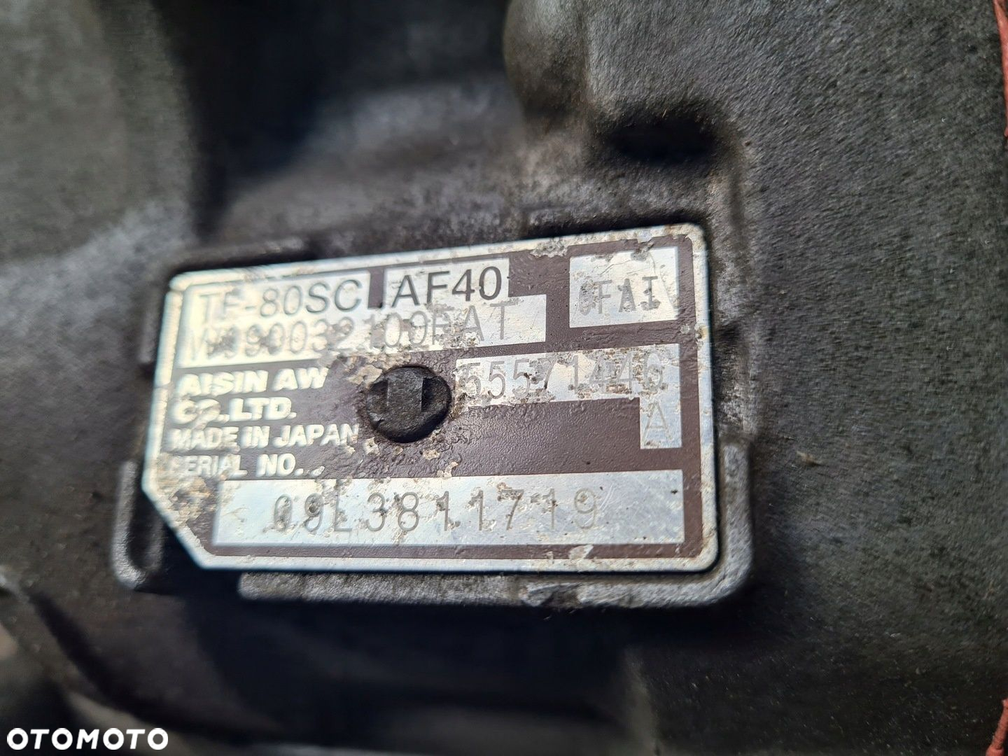 SKRZYNIA AUTOMATYCZNA AF40 OPEL INSIGNIA A 0FAT 2.0 CDTI - 6
