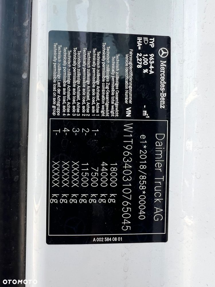 Mercedes-Benz ACTROS L MP5 bez retardera fabrycznie - 13