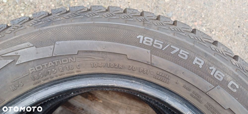 185/75R16C 104/102R , komplet opon zimowych. - 7