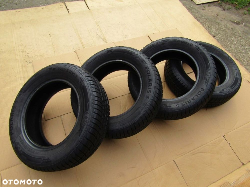 4x Opony Opona 195/65 15 91T Barum Polaris 5 / Zimowe 7,5 mm - 14