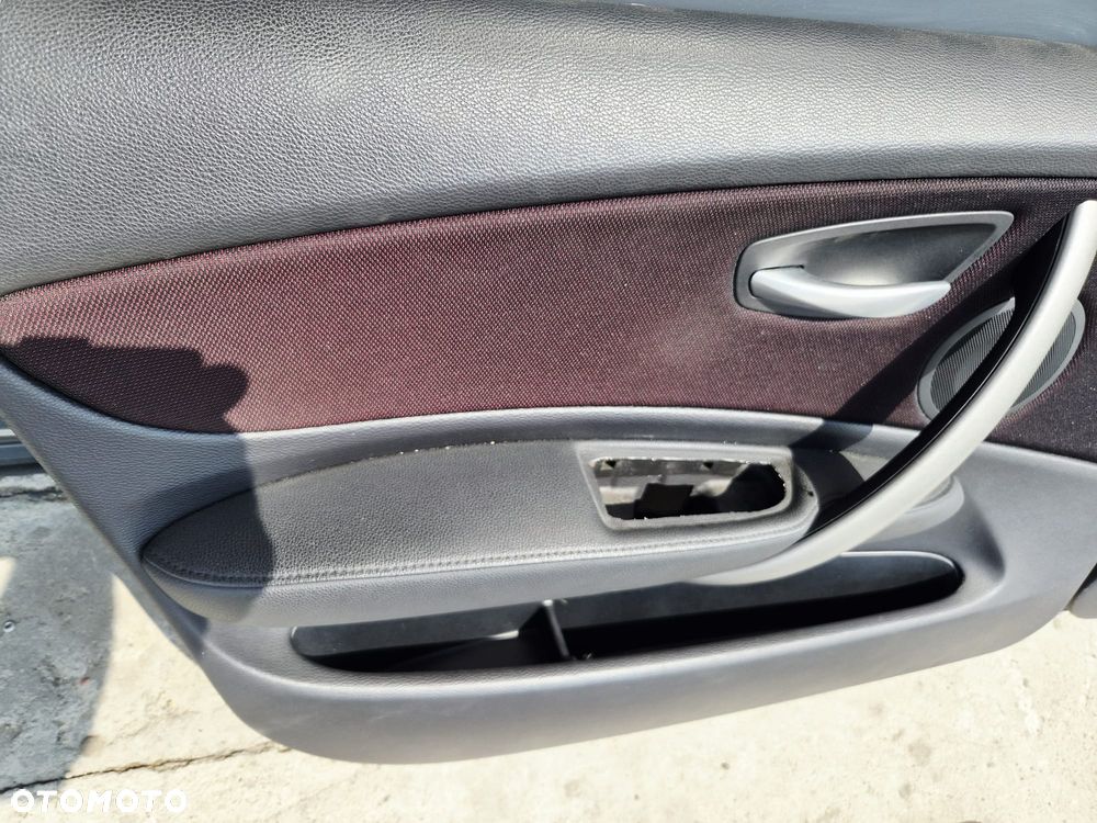 Boczki Drzwi Komplet Przód Tył BMW 1 E81 E87 Lift - 14