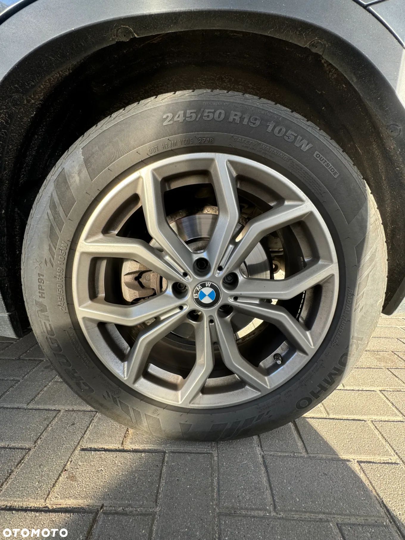 Sprzedam opony letnie  firmy KUMHO 245/50 R19 105W - 1