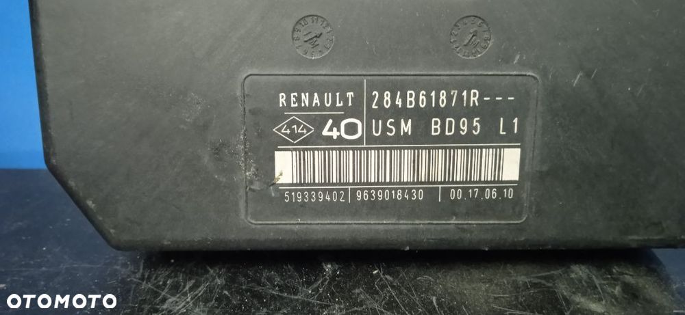 Moduł skrzynka USM BSI Renault Megane III 284B61871R - 3