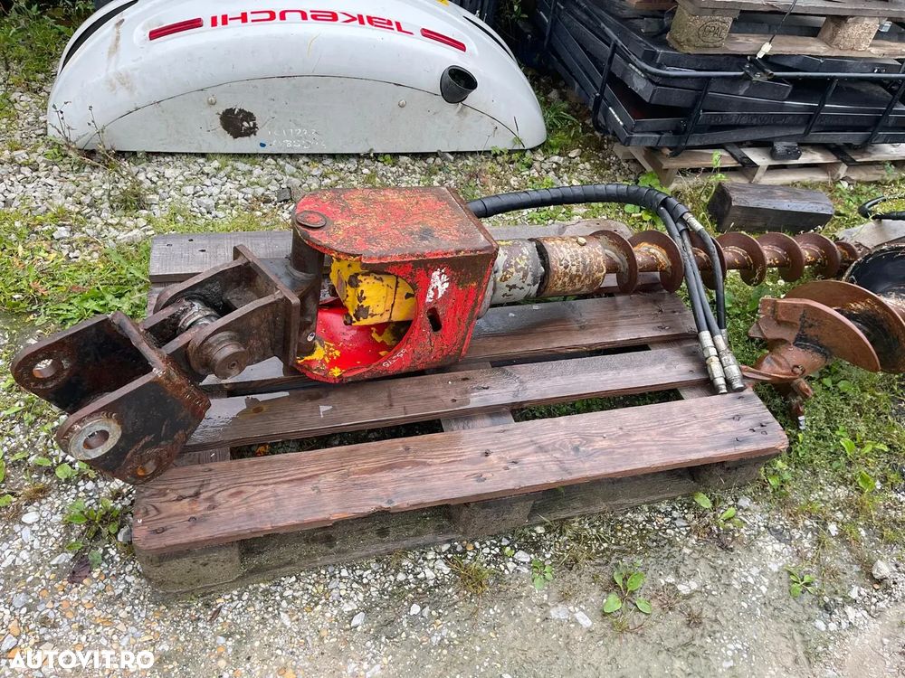 Burghiu hidraulic pentru pământ Danfoss pentru excavatoare de 2.5-5 tone - 5