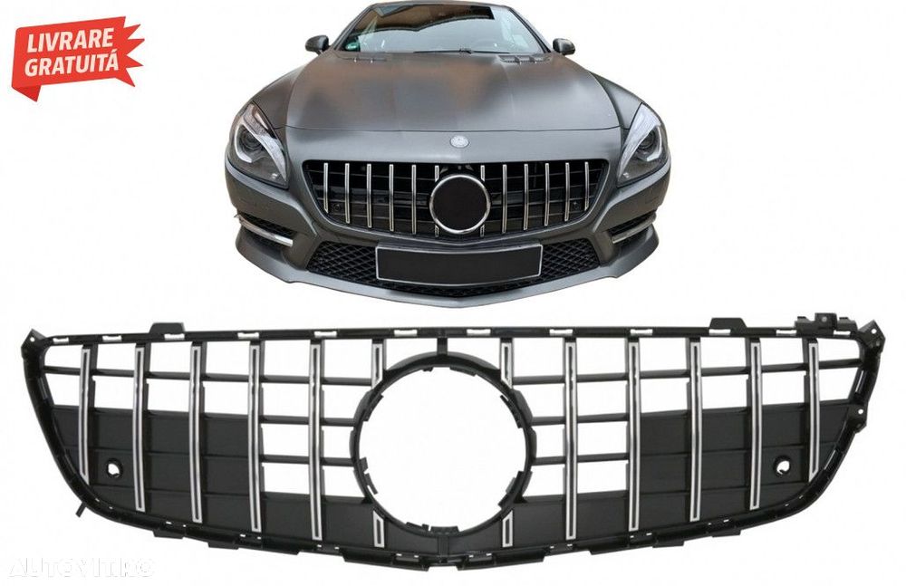 Grila Centrala Mercedes SL-Class R231 (2012-2016) GT-R Panamericana De - 8