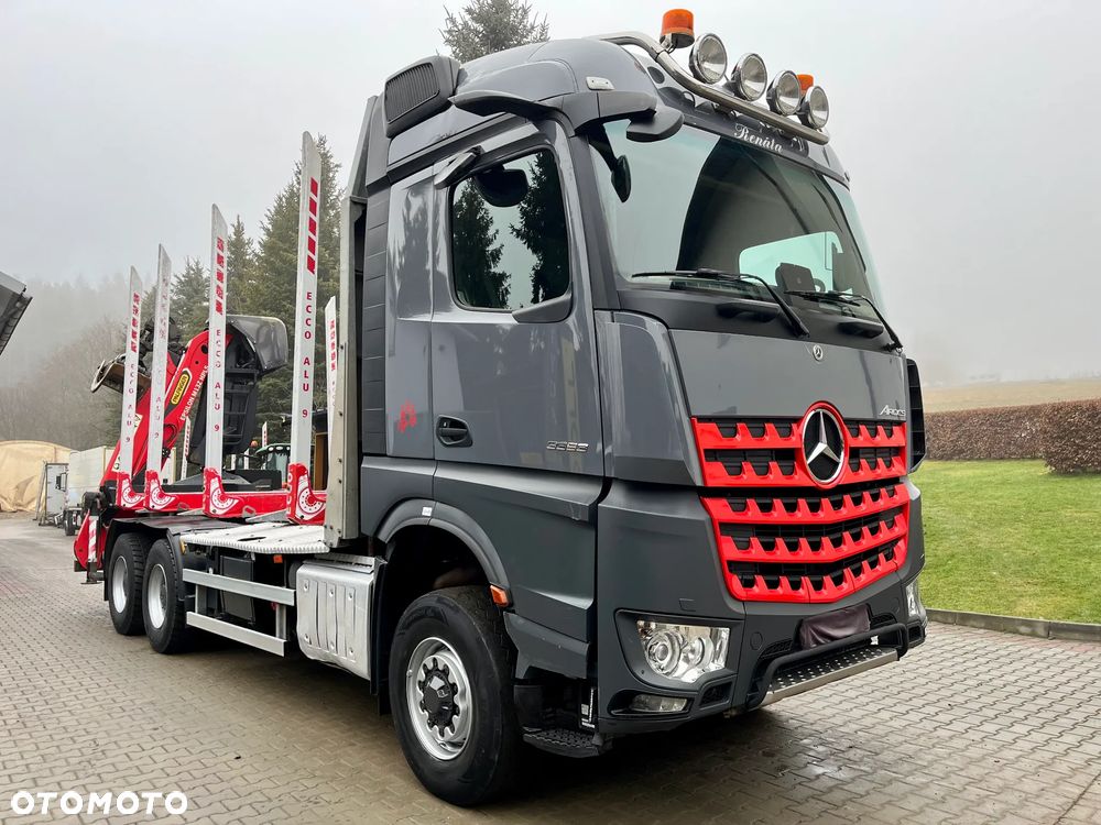 Mercedes-Benz Arocs 3353 6x6 2019 Euro 6 Epsilon M13Z105 Do transportu drewna drzewa - 1