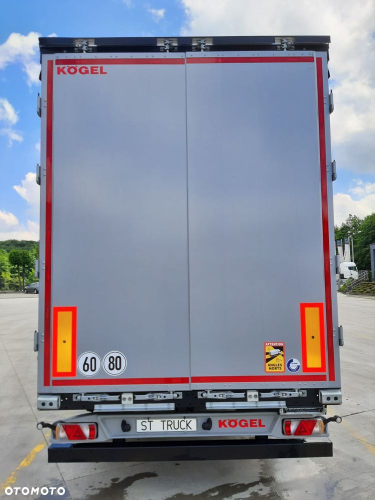 Kögel MEGA / PODNOSZONY DACH / PODNOSZONA OŚ / COILMULDA 7.2M - 6