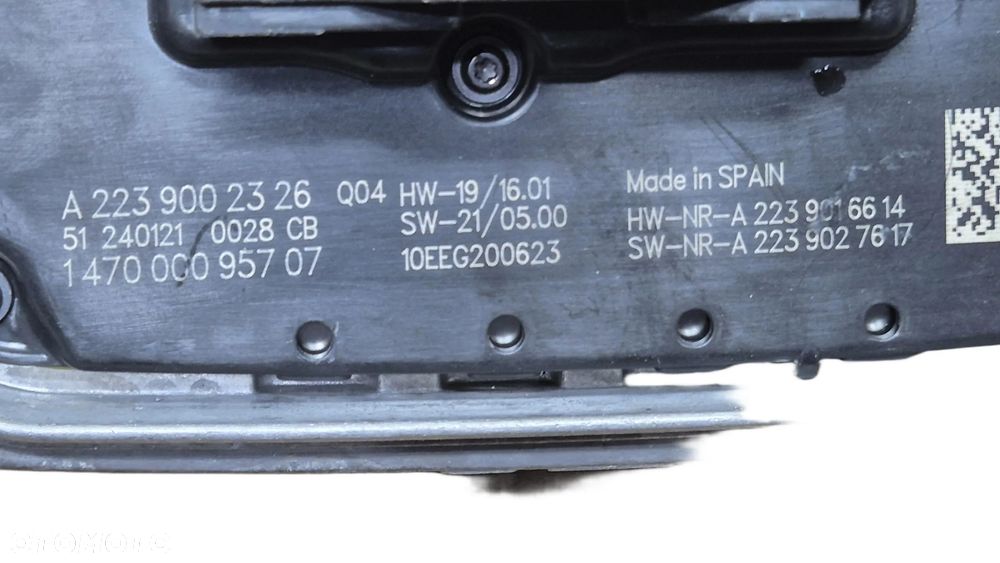 Przetwornica Moduł Lampy LED Mercedes S W223 MAYBACH OE A2239002326 NOWA - 8