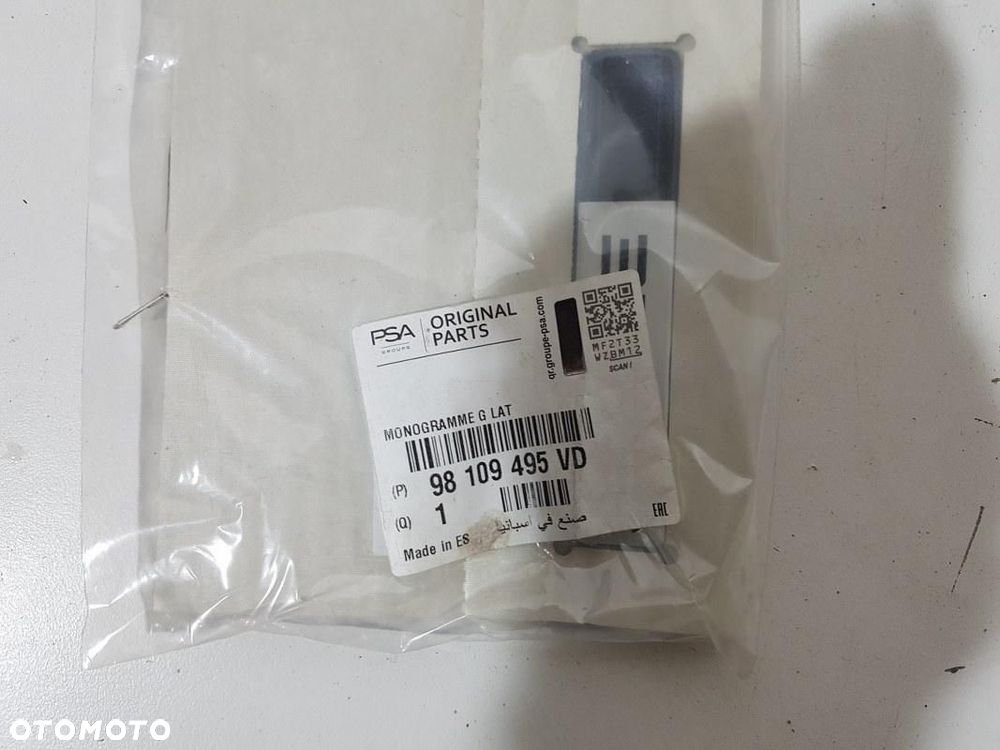 PEUGEOT 308 II 2 T9 EMBLEMAT ZNACZEK LOGO BŁOTNIK PRZÓD STYLE NOWY ORYGINAŁ - 3