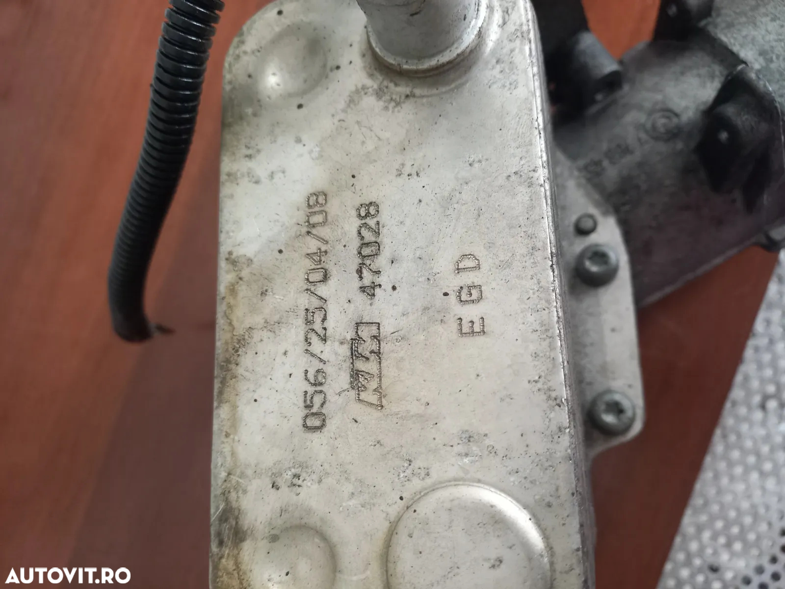 Carcasa Suport Filtru Ulei Termoflot  Bmw E60 E61 E70 E71 E90 E91 X5 X6 3.0 Diesel Cod - Dezmembrar - 6