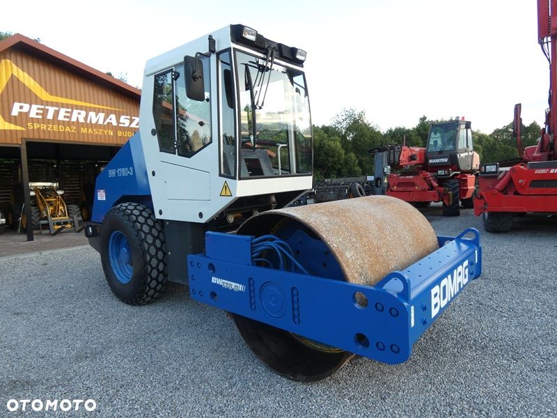 Bomag BW178D-3 / Guma - Stal / Walec Drogowy / Super Stan / 2600mtg / - 4