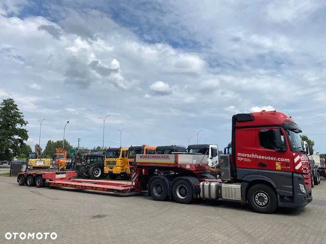 Mercedes-Benz ACTROS 2663 6X4 CIĄGNIK SIODŁOWY 3 osie 2020r + naczepa GOLDHOFER TIEFLADER 3 osie 2013r, DMC zestawu 120 ton - 2