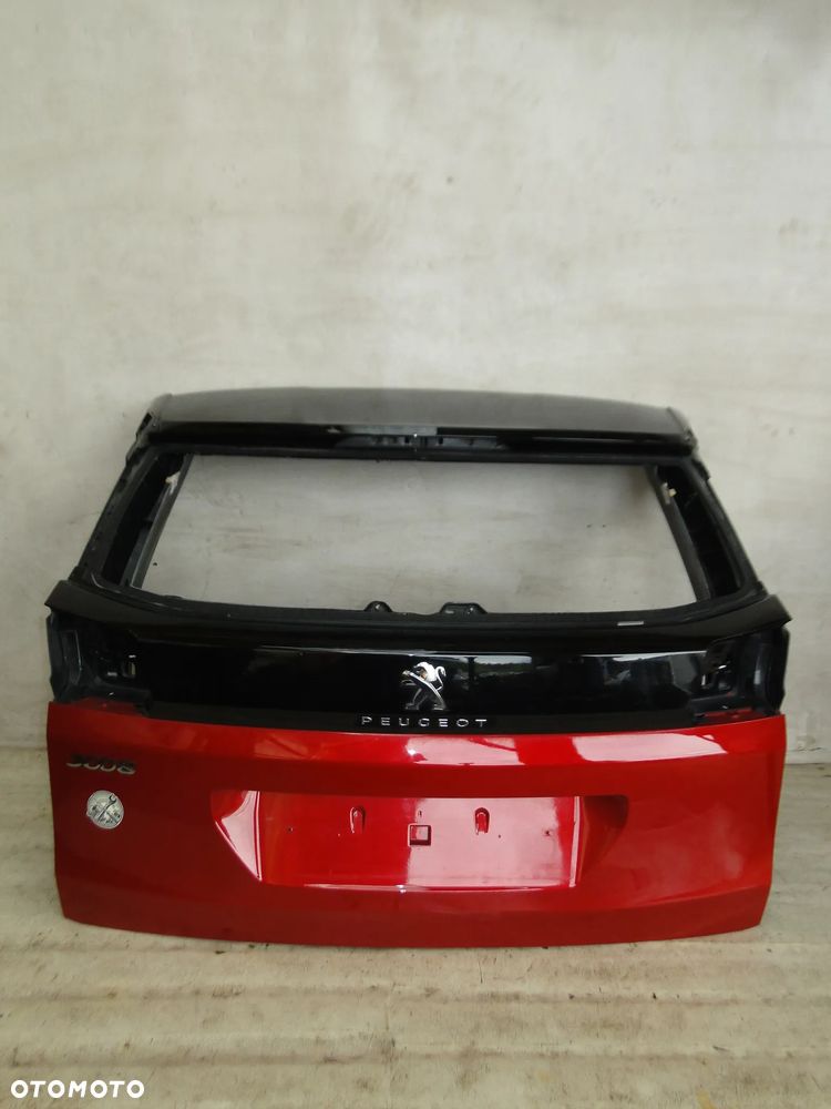 PEUGEOT 3008 II KLAPA BAGAŻNIKA TYŁ TYLNA
