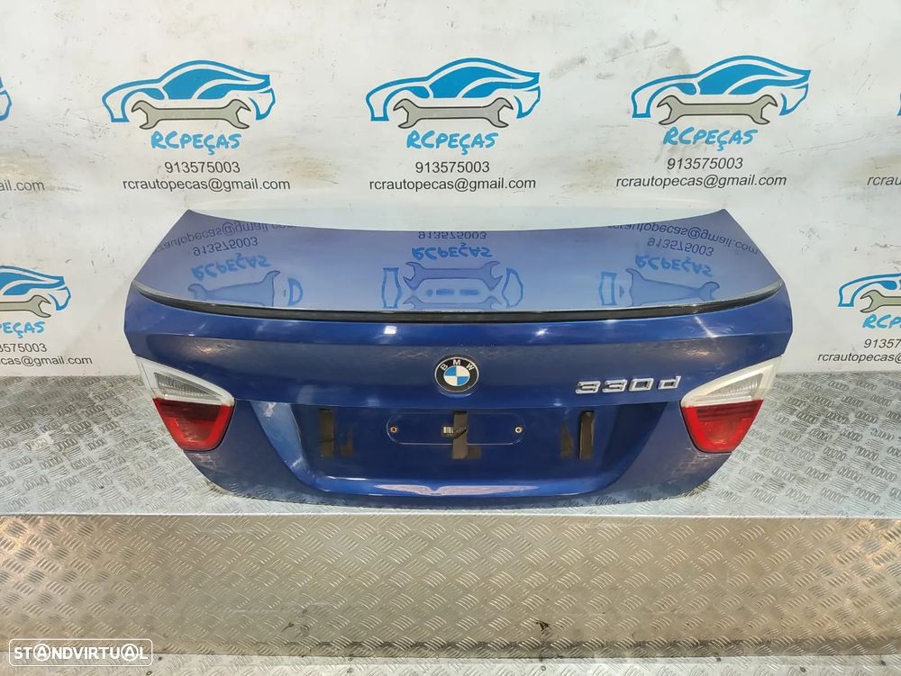 Porta Tampa Mala BMW Serie 3 E90 Fecho Puxador - 4