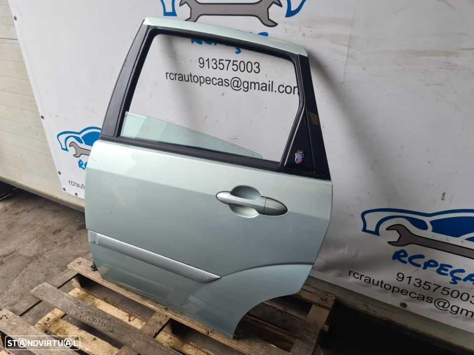 PORTA TRASEIRA TRÁS ESQUERDA FORD FOCUS I 1 MK1 SEDAN CARRO FECHO ELEVADOR MOTOR PUXADOR VIDRO - 2