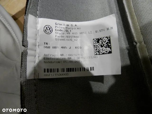 FOTEL FOTELE KANAPA SIEDZISKO LEWE POSZYCIE TAPICERKA SKORA ALCANTARA MISTRAL KCG VOLKSWAGEN ARTEON 3G8 ORYGINAŁ - 11
