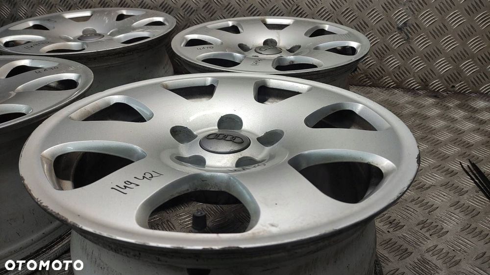 FELGA ALUMINIOWA 4 SZT 8E0601025 5X112 7JX15 ET39 FI57,1 - 3