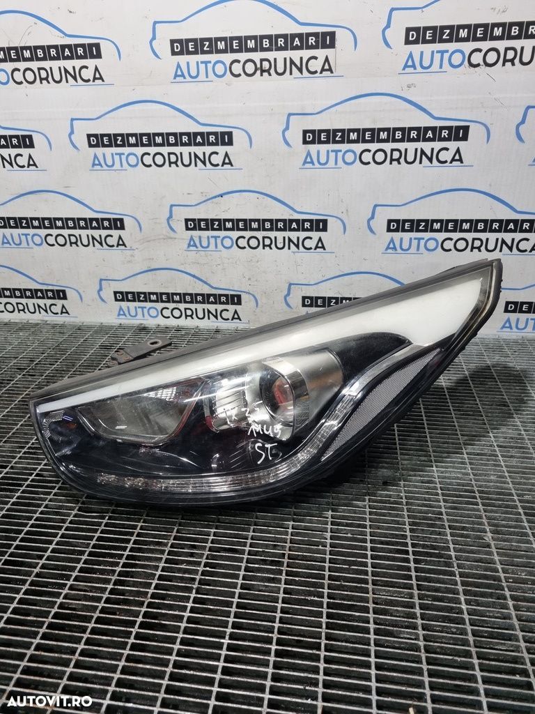 Far Stanga Hyundai IX35 2010 - 2019 SUV 4 Usi (1145) Fara xenon LED - 1