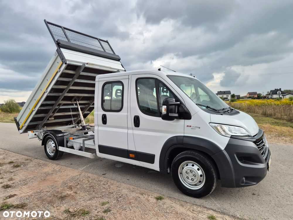 Fiat DUCATO MAXI 2.3 POWER 180KM KIPER DUBEL BRYGADÓWKA 7 0SÓB SALON PL 2017R - 14
