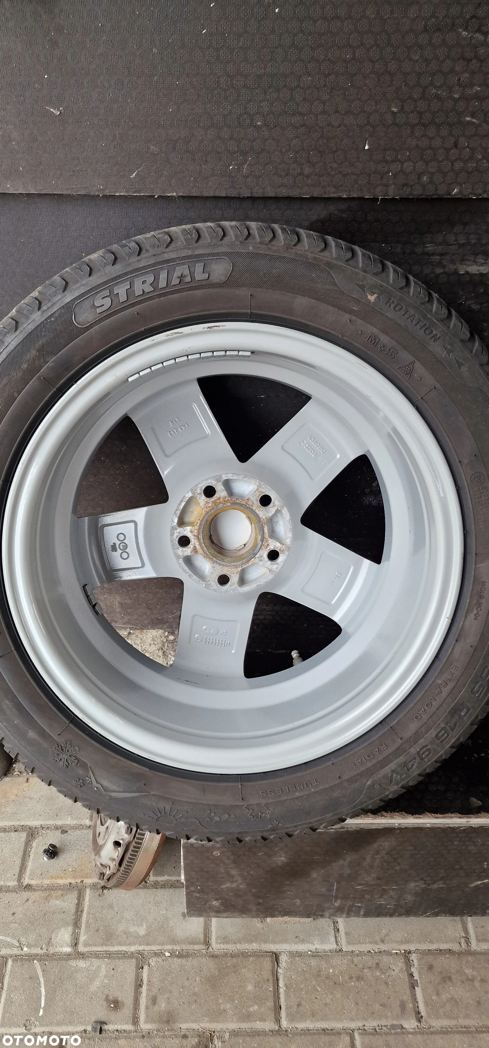 ALUFELGI+OPONY Wielosezonowe 205/55 16  VW Golf V Touran OCTAVIA II 16' 5X112 ET48 - 19