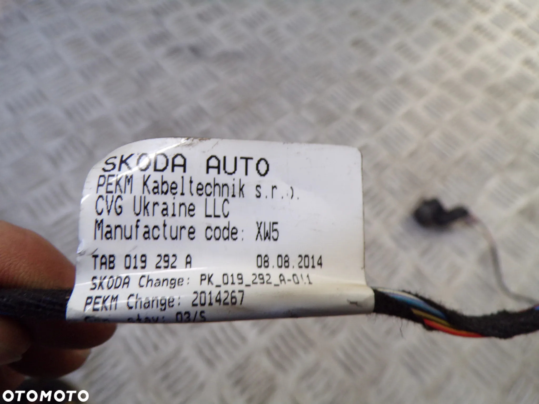 INSTALACJA PDC CZUJNIK PARKOWANIA SKODA OCTAVIA III - 3