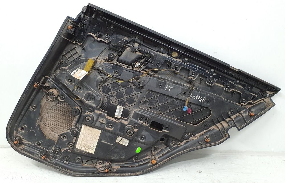TAPICERKA BOCZEK DRZWI LEWY TYŁ MERCEDES W212 A2127301570 - 7