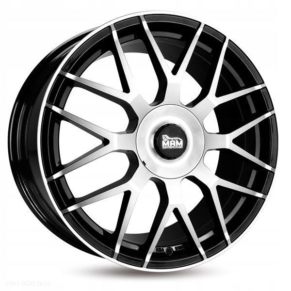 Felgi 19cali MAM Audi A3 S3 A4 A6 S4 S6 A5 S5 A8 5x112 ET30 - 2
