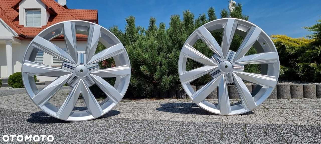 Nowe FELGI B1351 do BUS VW T5 T6.1 AMAROK 18 Cali Srebrne Wzmacniane - 8