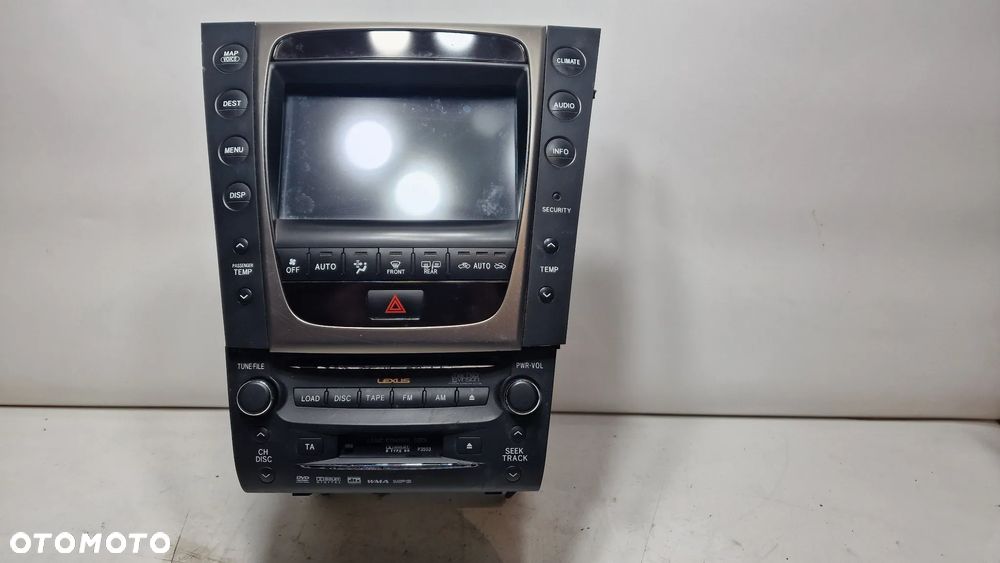 LEXUS GS450 2006 NAWIGACJA KOMPLETNA 86111-30570 86120-30B10-C0 - 1