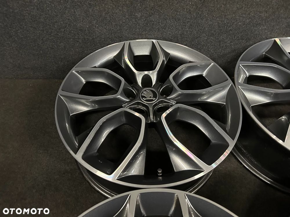 Alufelgi SKODA Kodiaq, Karoq, Superb III, Octavia III 19 cali 5x112 4szt. ładne! - 12