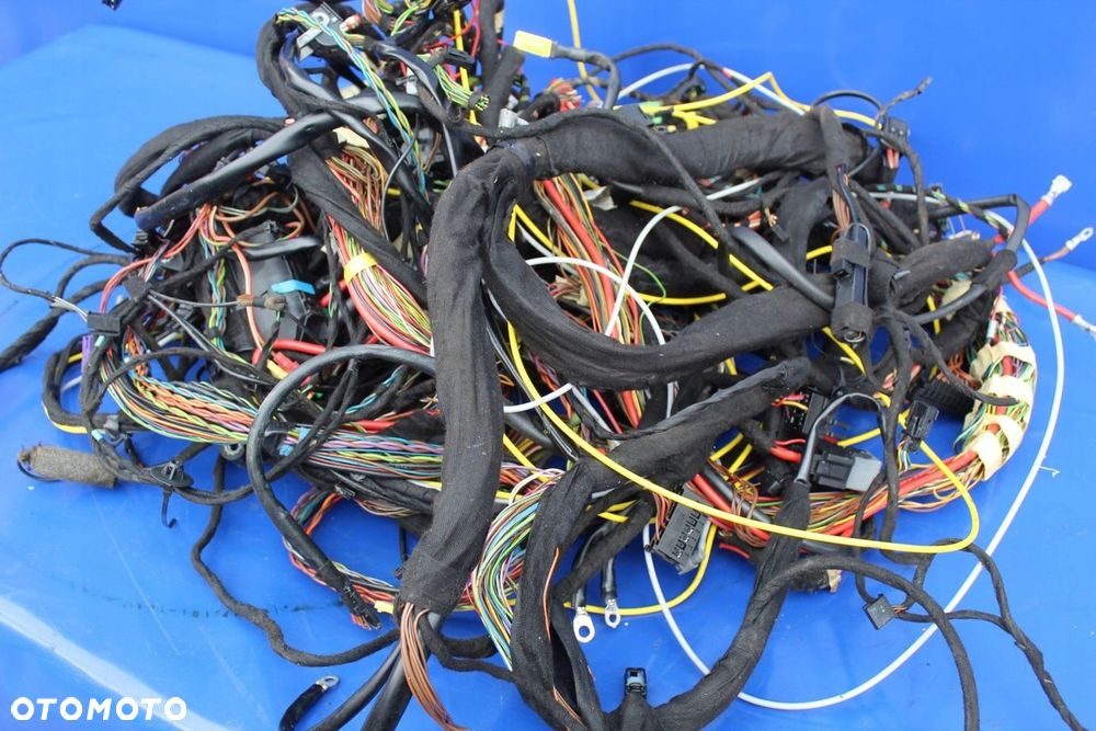 Wiązka kompletna bagażnika i kabiny instalacja Mercedes SL R230 SL500 SL350 - 10