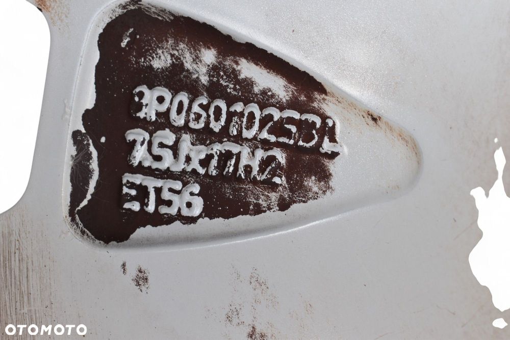 Felga Aluminiowa AUDI A3 8P 7.5" x 17" ET56 5x112 8P0601025BL - 8