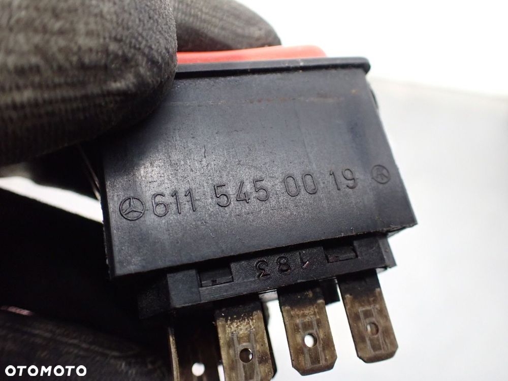 PRZEŁĄCZNIK ŚWIATEŁ AWARYJNYCH MERCEDES-BENZ T1 310D 6115450019 - 3