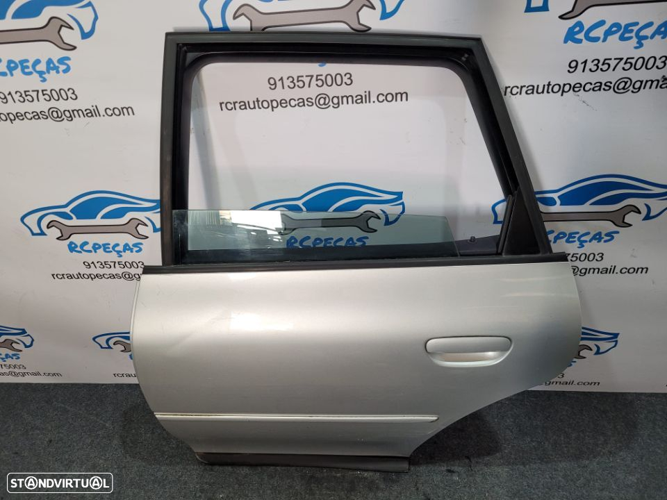 PORTA TRASEIRA TRÁS ESQUERDA AUDI A3 8L FECHO ELEVADOR MOTOR PUXADOR VIDRO - 3