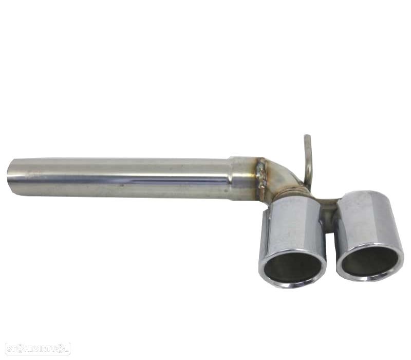 CONJUNTO PONTEIRAS DE ESCAPE DUPLA BMW F30 F31 LOOK M3 - 3