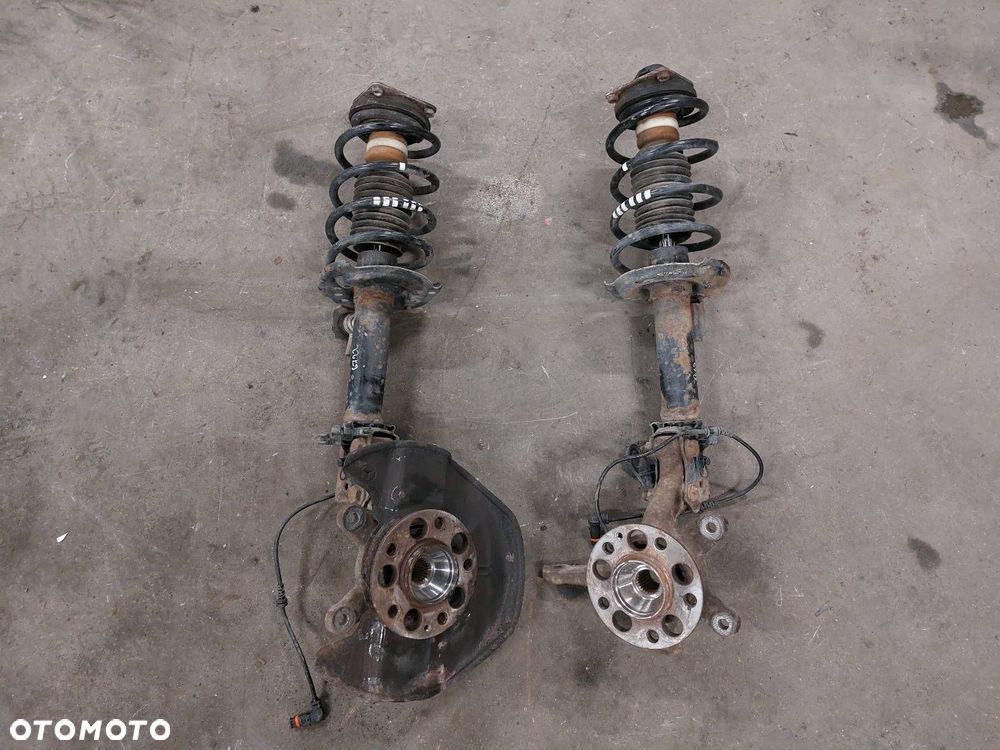 AMORTYZATOR SPRĘŻYNA ZWROTNICA LEWY + PRAWY PRZÓD MERCEDES-BENZ W245 - 1