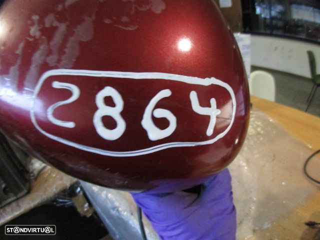 Espelho 232676024 CITROEN C3 2 FASE  1 2010 1.4HDI 70CV 5P VERMELHO DRT ELETRICO COM PISCA 2 + 5 PINOS - 5