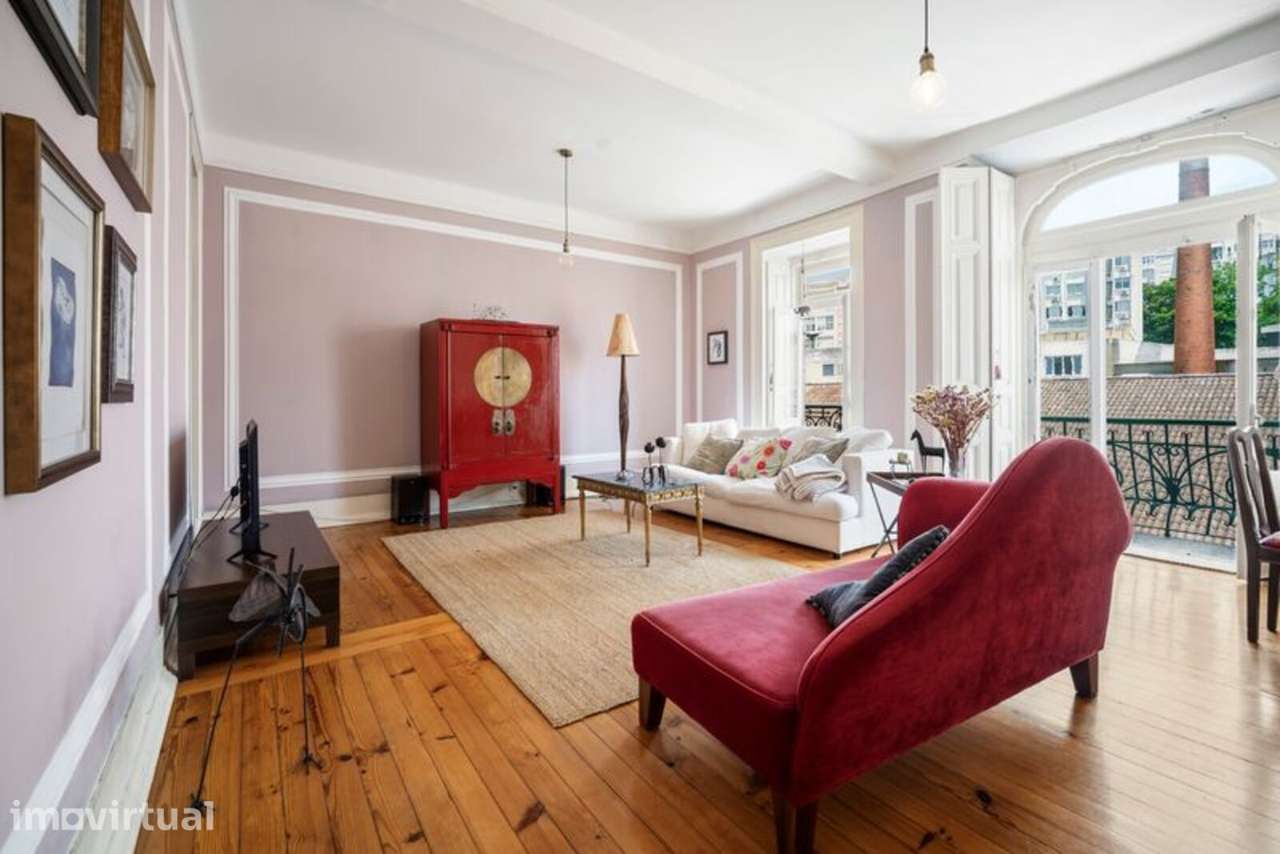 Apartamento T6 com vista, Avenida da Liberdade, Lisboa - Grande imagem: 2/21