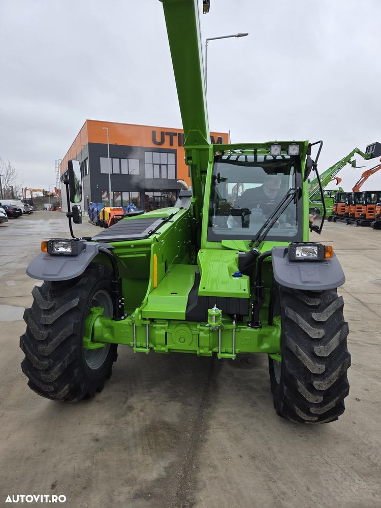 Merlo TF35.7-140, TELESCOPIC ridica 3,5t la 7m, 140CP Deutz, Aer conditionat, furci, cupa 3mc, graifer busteni, garantie 1 an, posibilitate leasing-PROMOTIE 85900 EUR+Tva - 17